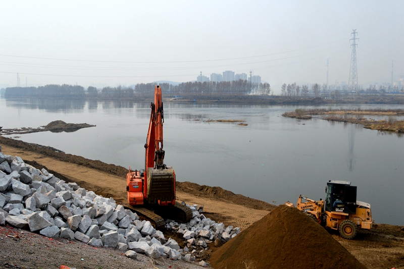 吉林市龙潭区取水码头项目开工建设