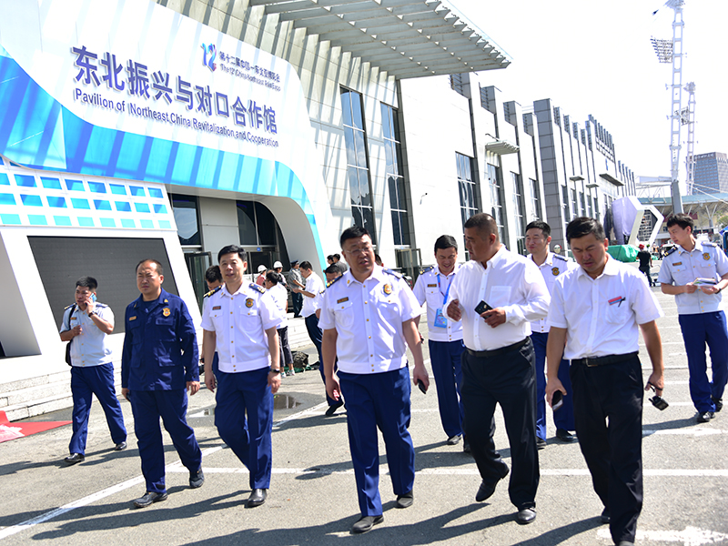 省消防救援总队工作组指导检查第十二届中国东北亚博览会消防安保工作2.jpg